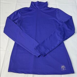 Women's Long Sleeve Top in Vibrant Blue
